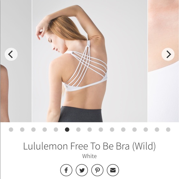 lululemon athletica Other - Free to be wild bra